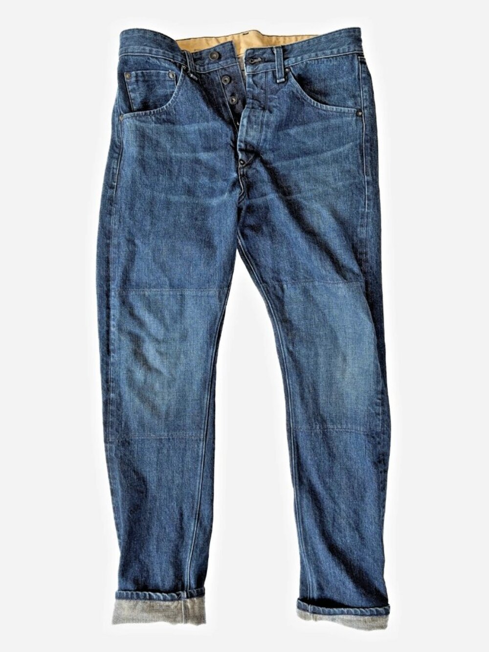 Rag Bone Levis 1937 Selvedge Double Knee Denim Jeans Pants 31W Strap Made in USA